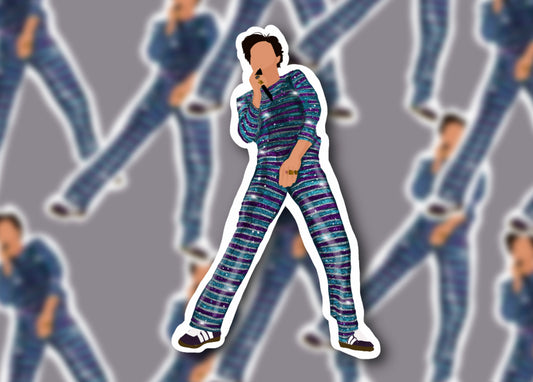 HSLOT23 LOS ANGELES N14 GLOSSY VINYL STICKER