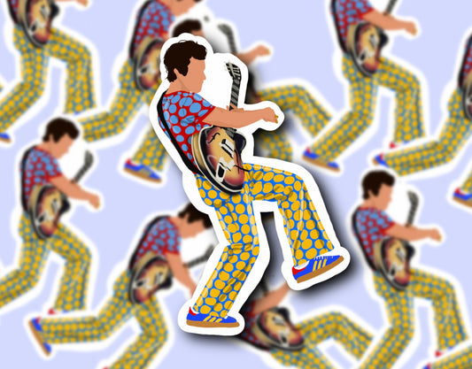 HSLOT22 AUSTIN N5 GLOSSY VINYL STICKER