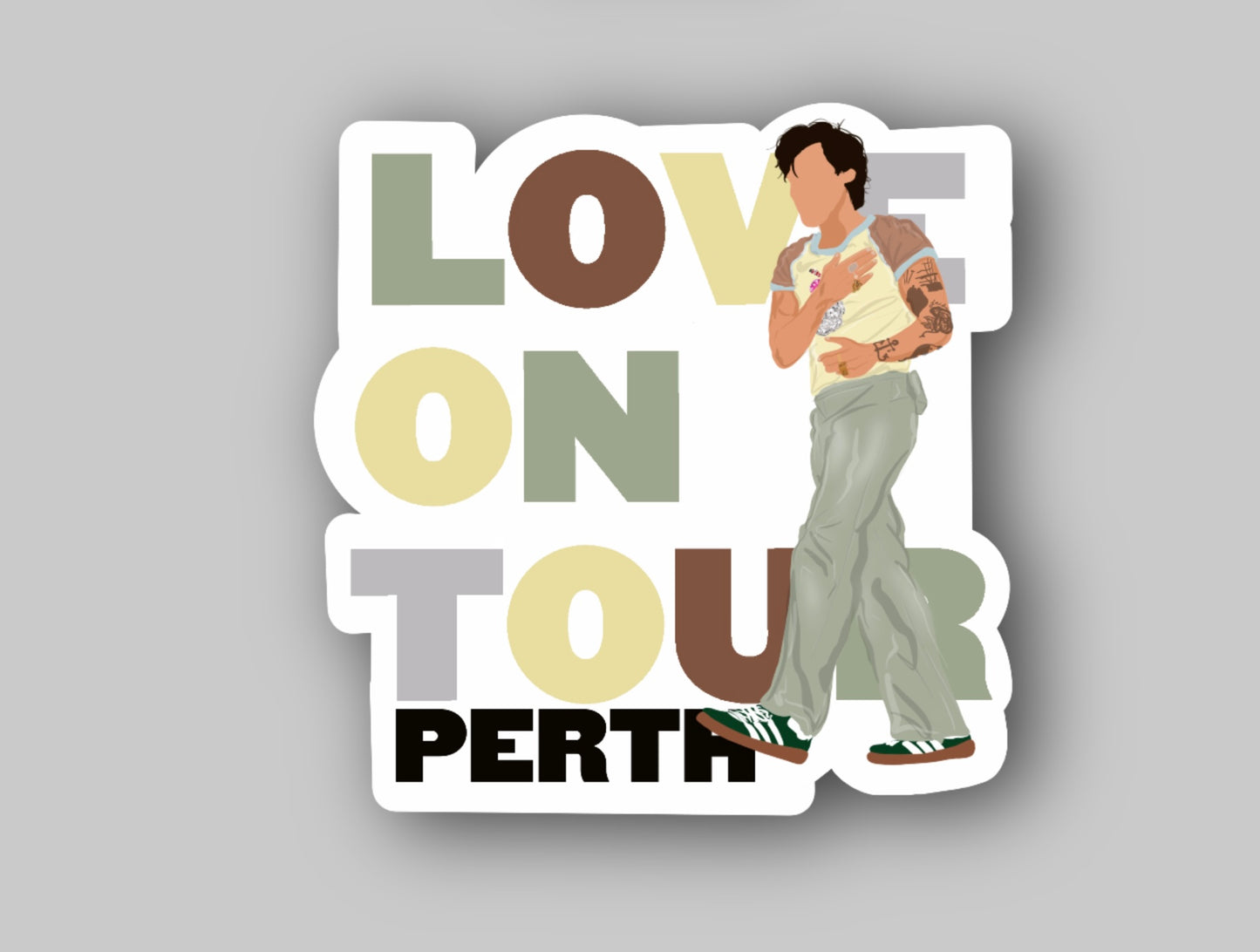 HSLOT23 PERTH GLOSSY VINYL STICKER