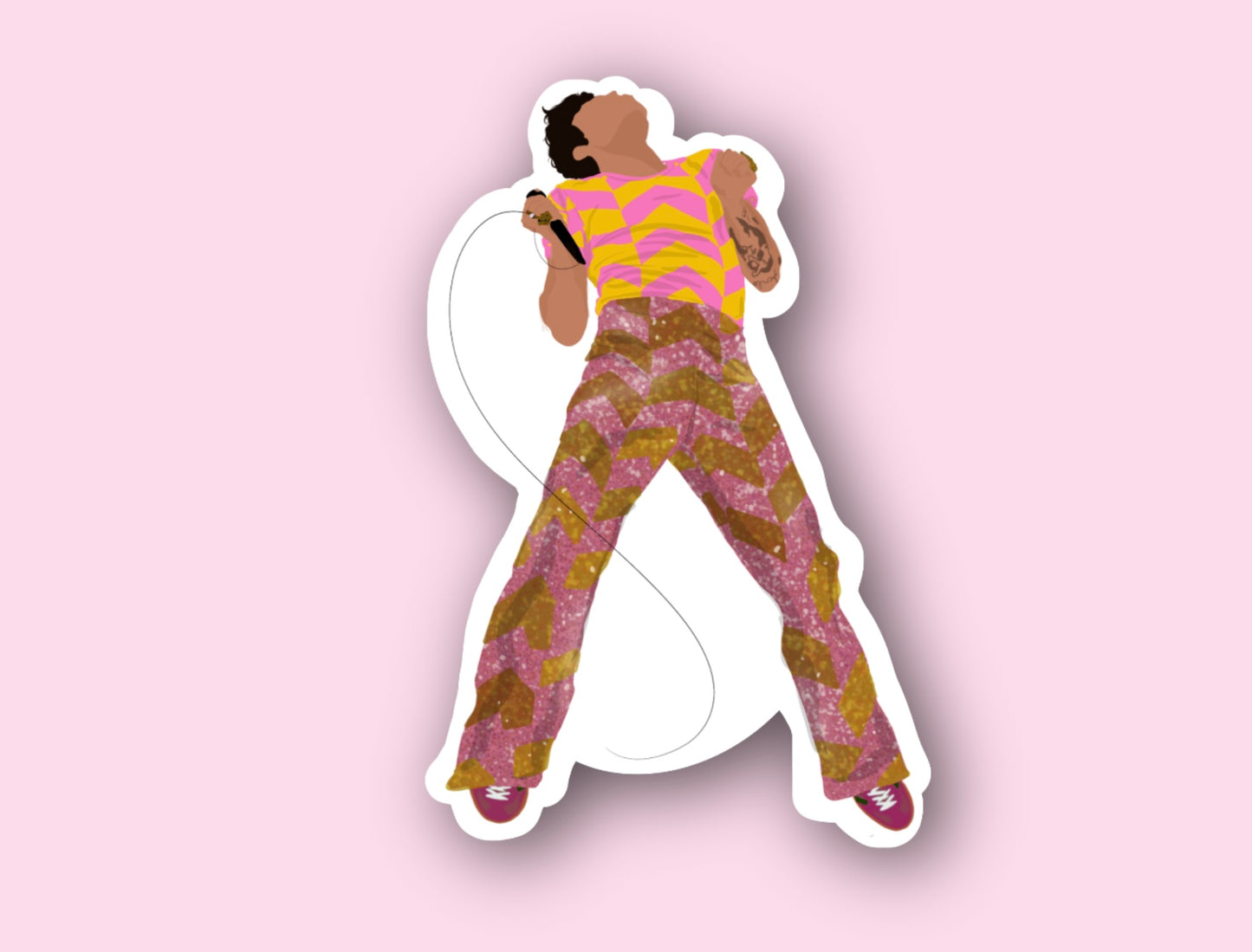 HSLOT22 New York N10 Glossy Vinyl Sticker