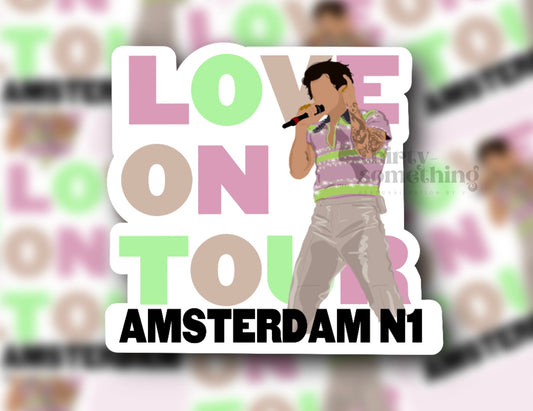 HSLOT23 AMSTERDAM N1 GLOSSY VINYL STICKER