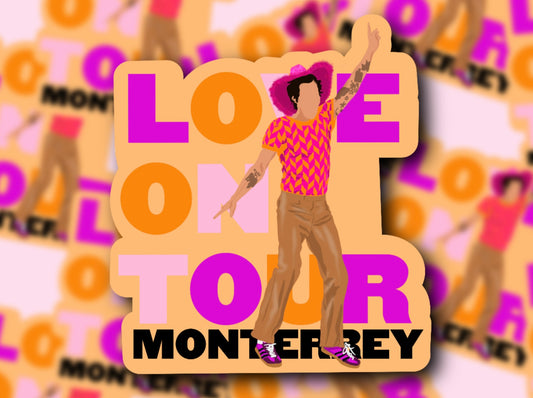 HSLOT22 MONTERREY GLOSSY VINYL STICKER