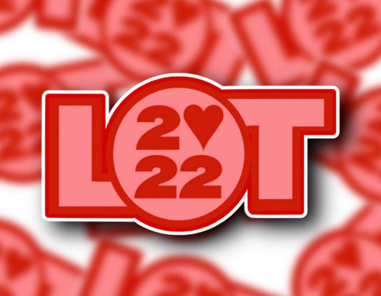 LOT22 LOGO Glossy Vinyl Sticker