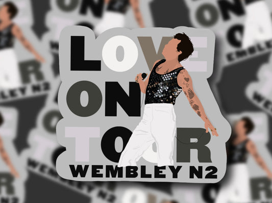 HSLOT22 WEMBLEY N2 Glossy Vinyl Sticker