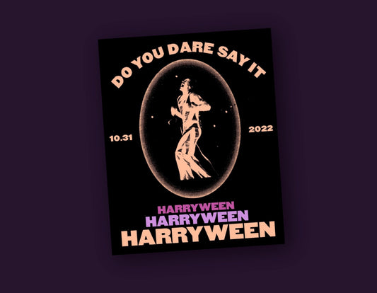 HSLOT22 HARRYWEEN PROMO GLOSSY VINYL STICKER