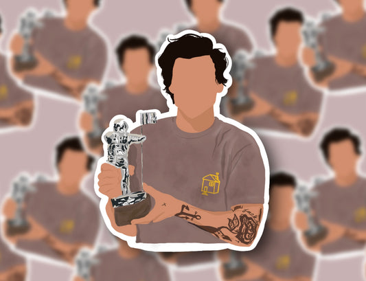 HARRY MOONMAN GLOSSY VINYL STICKER