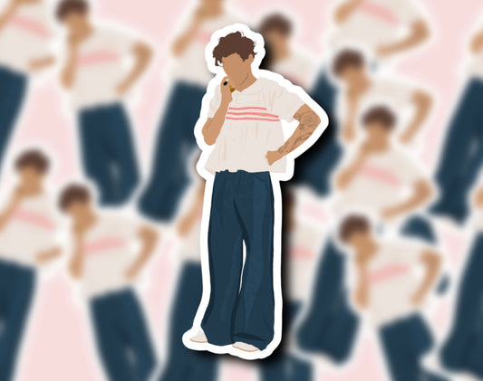 Harry’s House Album Cover Pose Glossy Vinyl Sticker