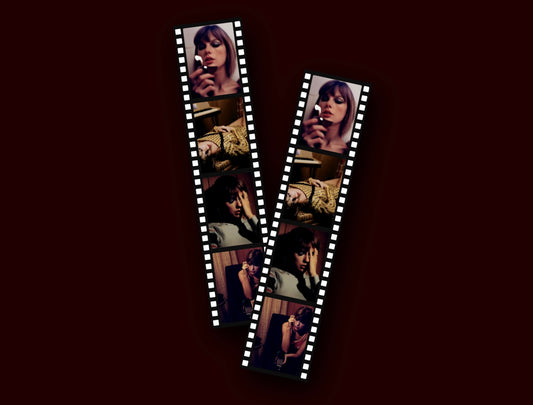 MIDNIGHTS ALBUM COVERS PHOTO STRIP GLOSSY VINYL STICKER
