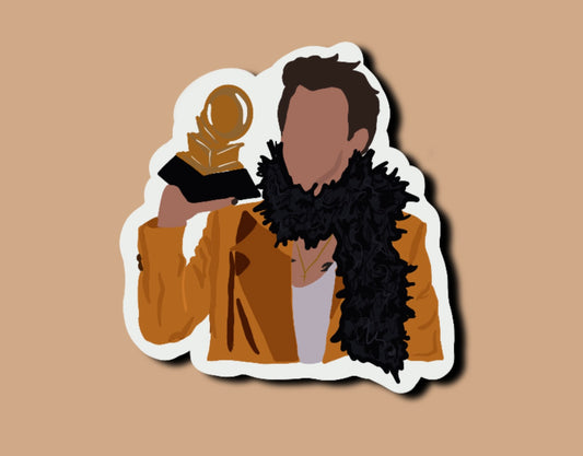 Harry 2020 Grammy Glossy Vinyl Sticker