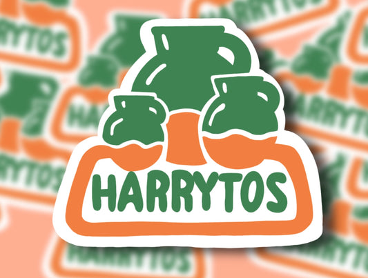 Harrytos Glossy Vinyl Sticker