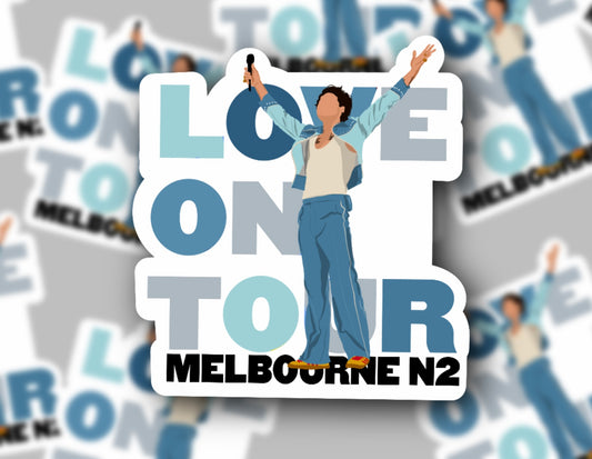 HSLOT23 MELBOURNE N2 GLOSSY VINYL STICKER