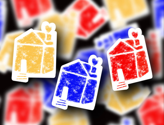 Crayon House Mini Sticker Pack