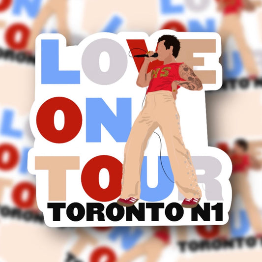 HSLOT22 TORONTO N1 GLOSSY VINYL STICKER