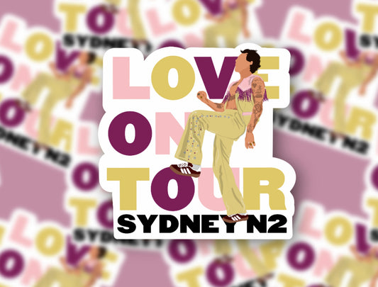 HSLOT23 SYDNEY N2 GLOSSY VINYL STICKER