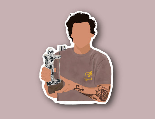 HARRY MOONMAN GLOSSY VINYL STICKER