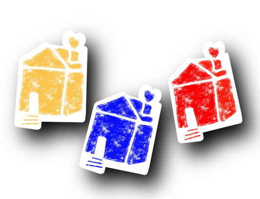 Crayon House Mini Sticker Pack